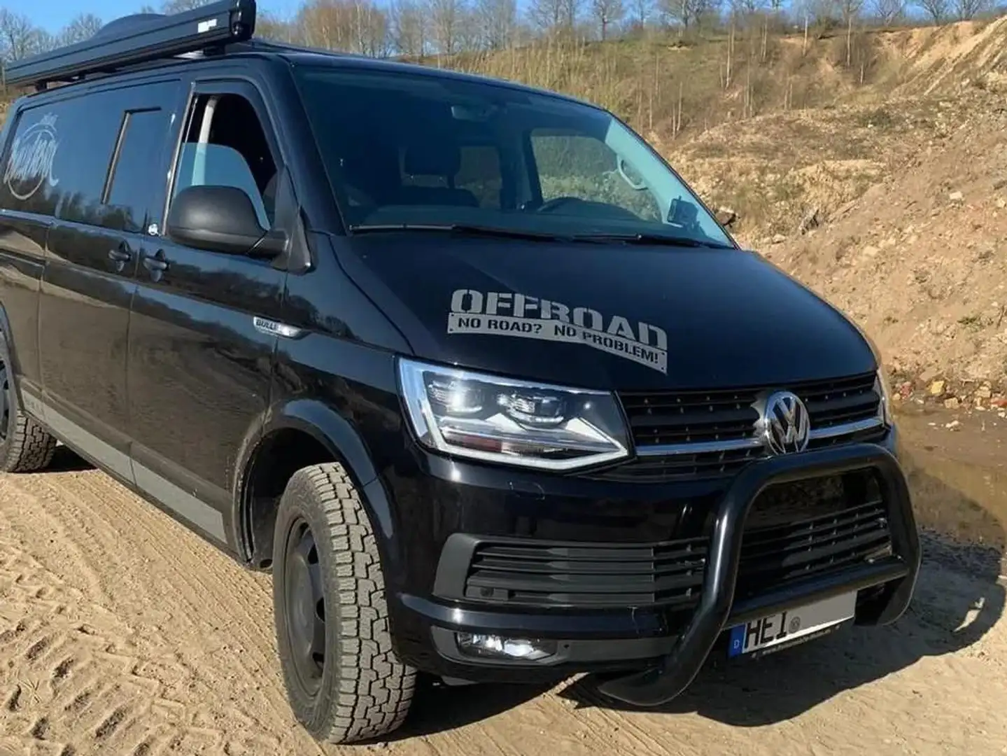 Volkswagen T6.1 Multivan Bulli Camper VAN Negru - 1