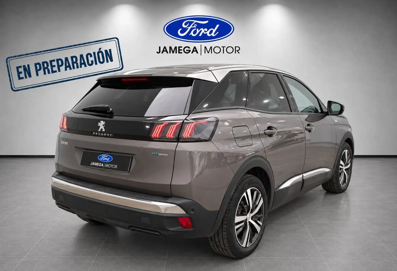 Peugeot 3008 225 e-EAT8 Allure Gris - 2