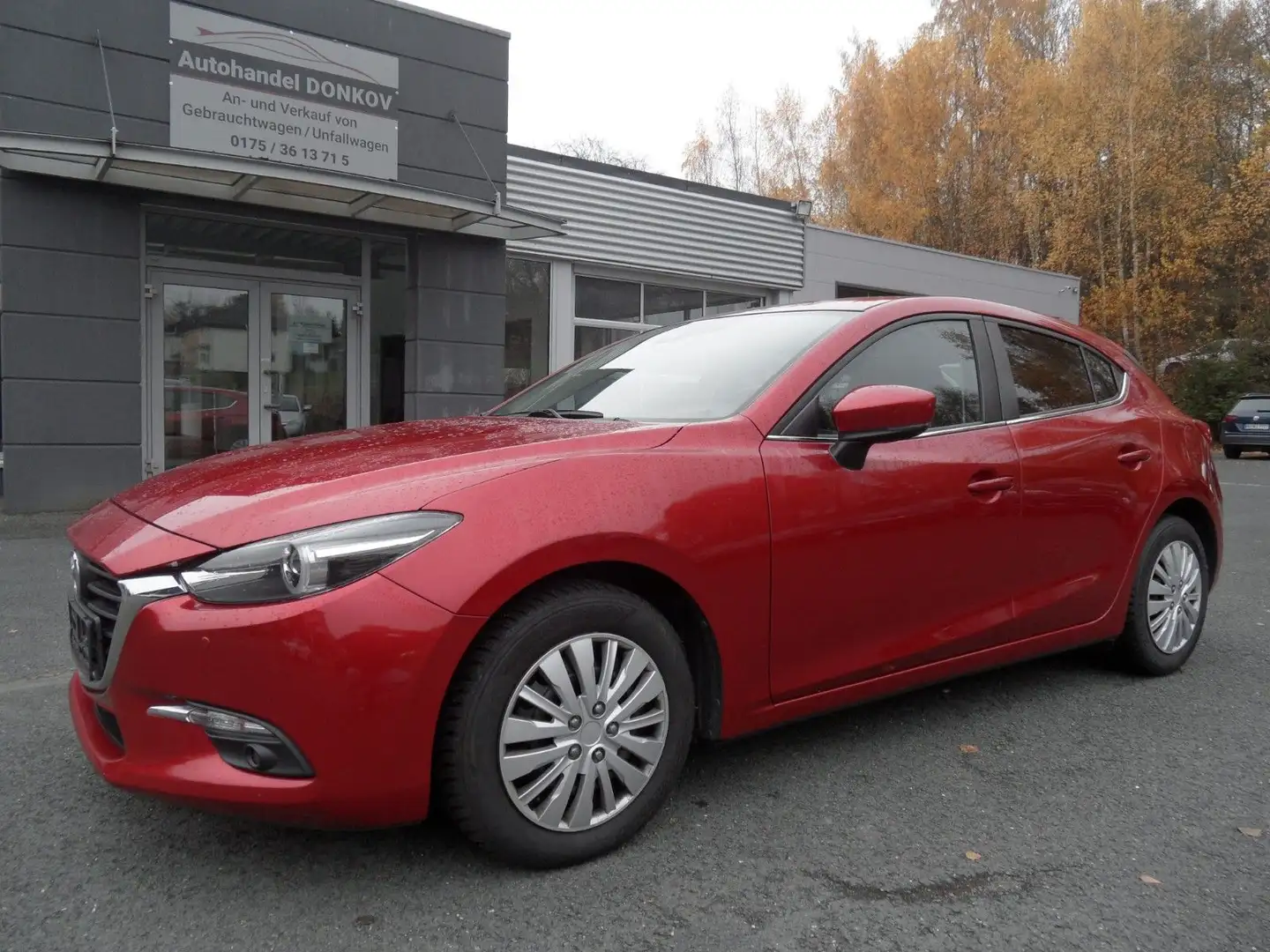 Mazda 3 Lim. Exclusive-Line Rot - 1