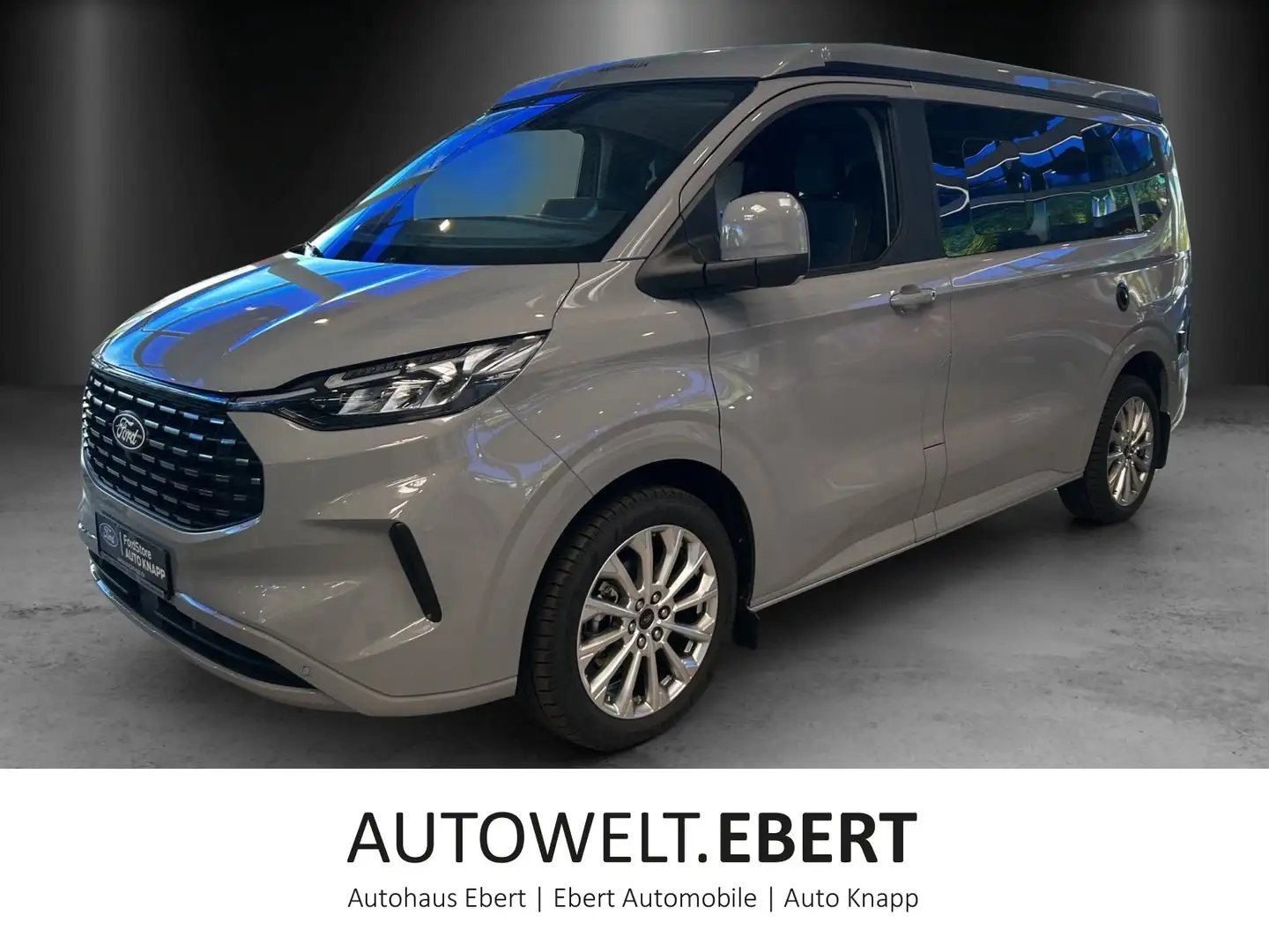 Ford Transit Ford Nugget 170PS Aufstelldach LED Kamera PDCv+h Grigio - 1