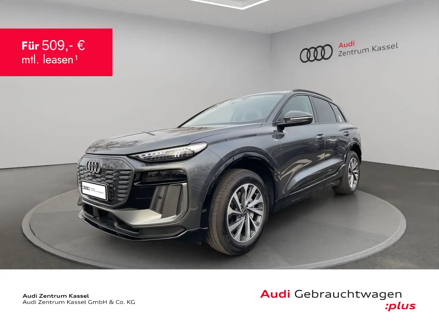 Audi Sonstige Q6 e-tron S line LED CarPlay Standklima 360° Grau - 1
