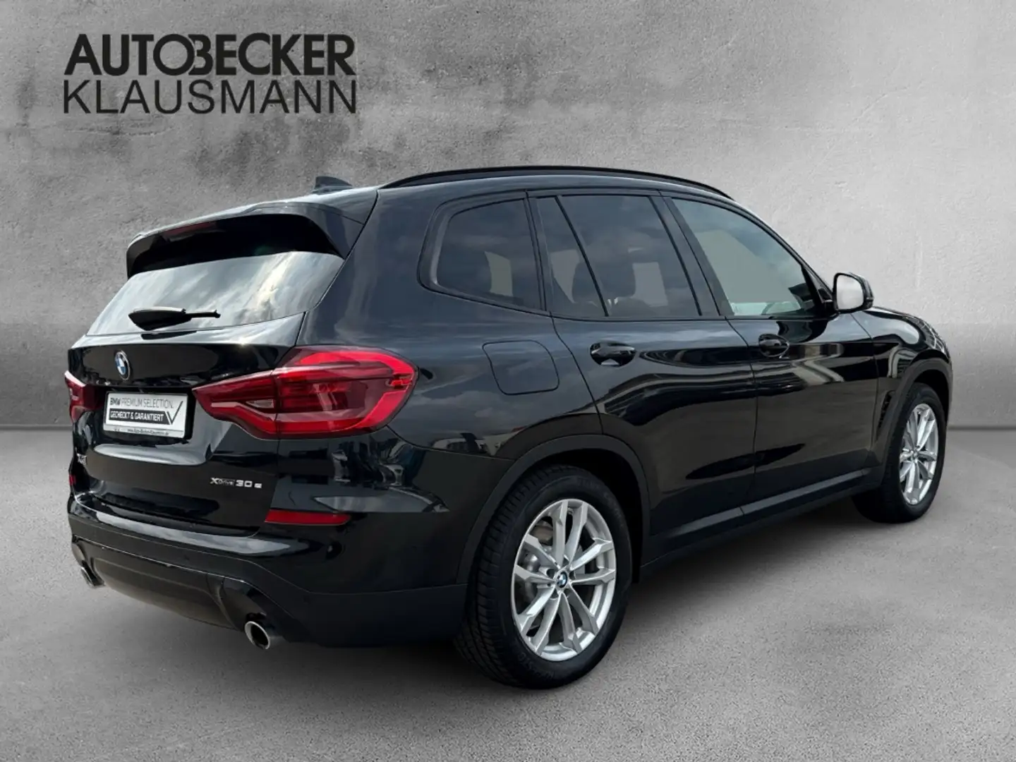 BMW X3 xDRIVE 30e ADVANTAGE AUTOMATIK LCPROF NAVI HuD Noir - 2