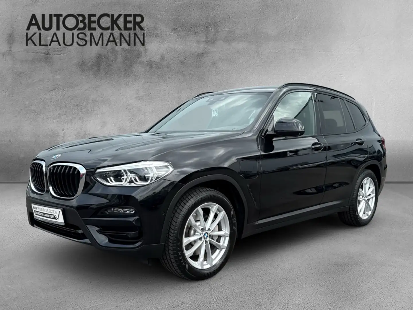 BMW X3 xDRIVE 30e ADVANTAGE AUTOMATIK LCPROF NAVI HuD Noir - 1