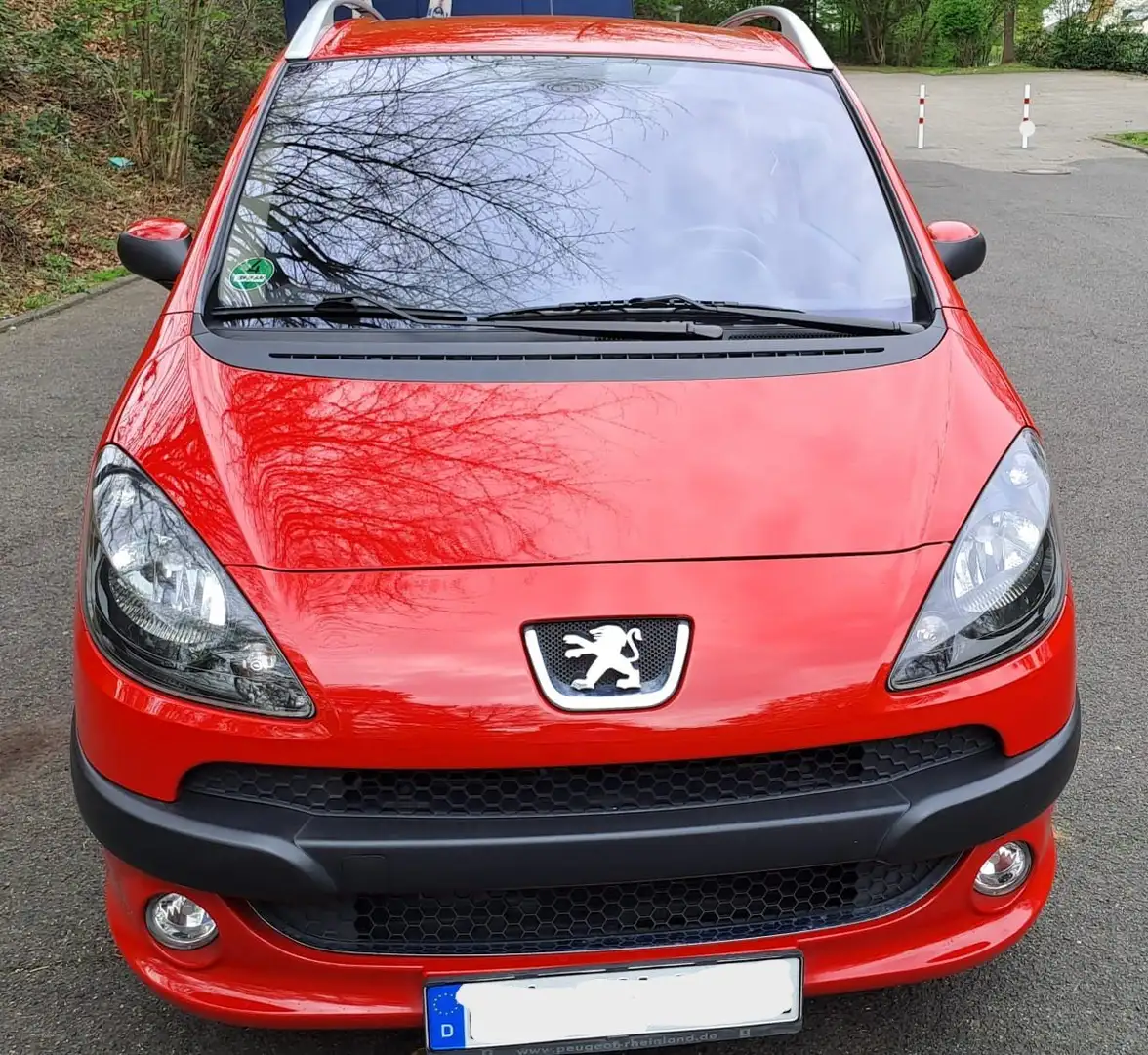 Peugeot 1007 *Top*Modell 2009*Automatik*Klima*nur 82000 km* Roşu - 2