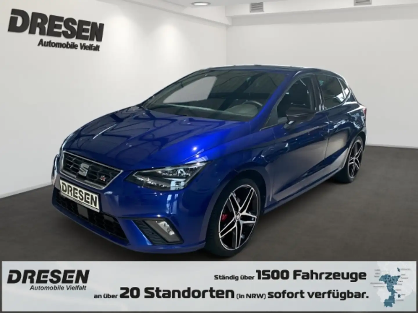 SEAT Ibiza FR 1.0 TSI Rückfahrkamera+ Sitzheizung+CarPlay+Tem Blau - 1