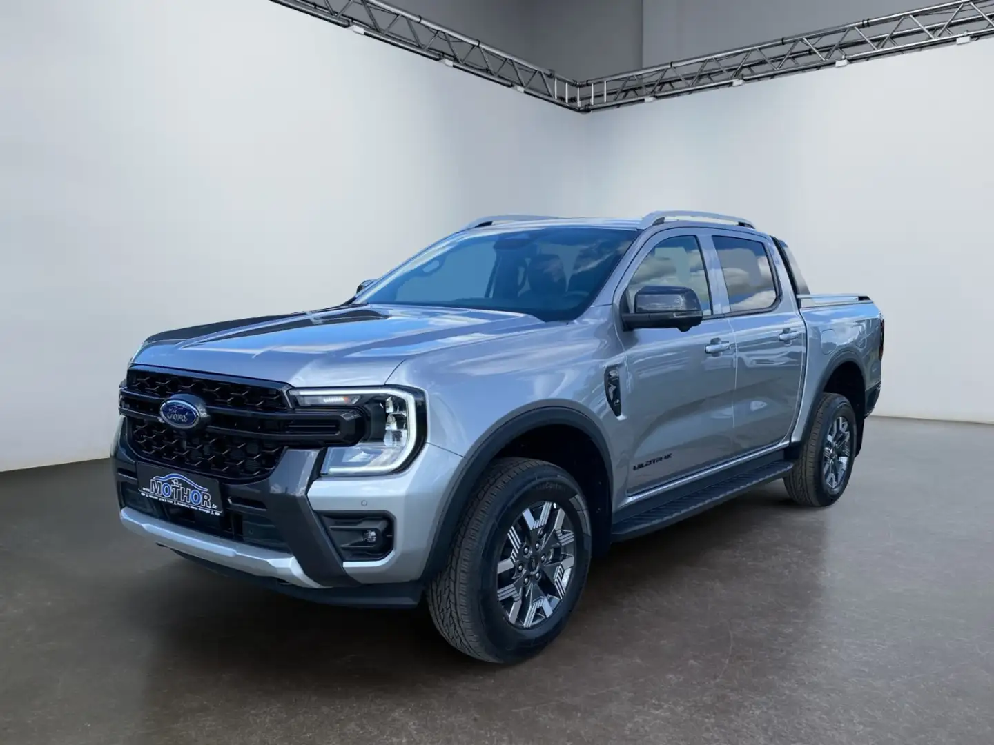 Ford Ranger Wildtrak 2.3 EcoBoost 4WD ACC PDC B&O Srebrny - 2