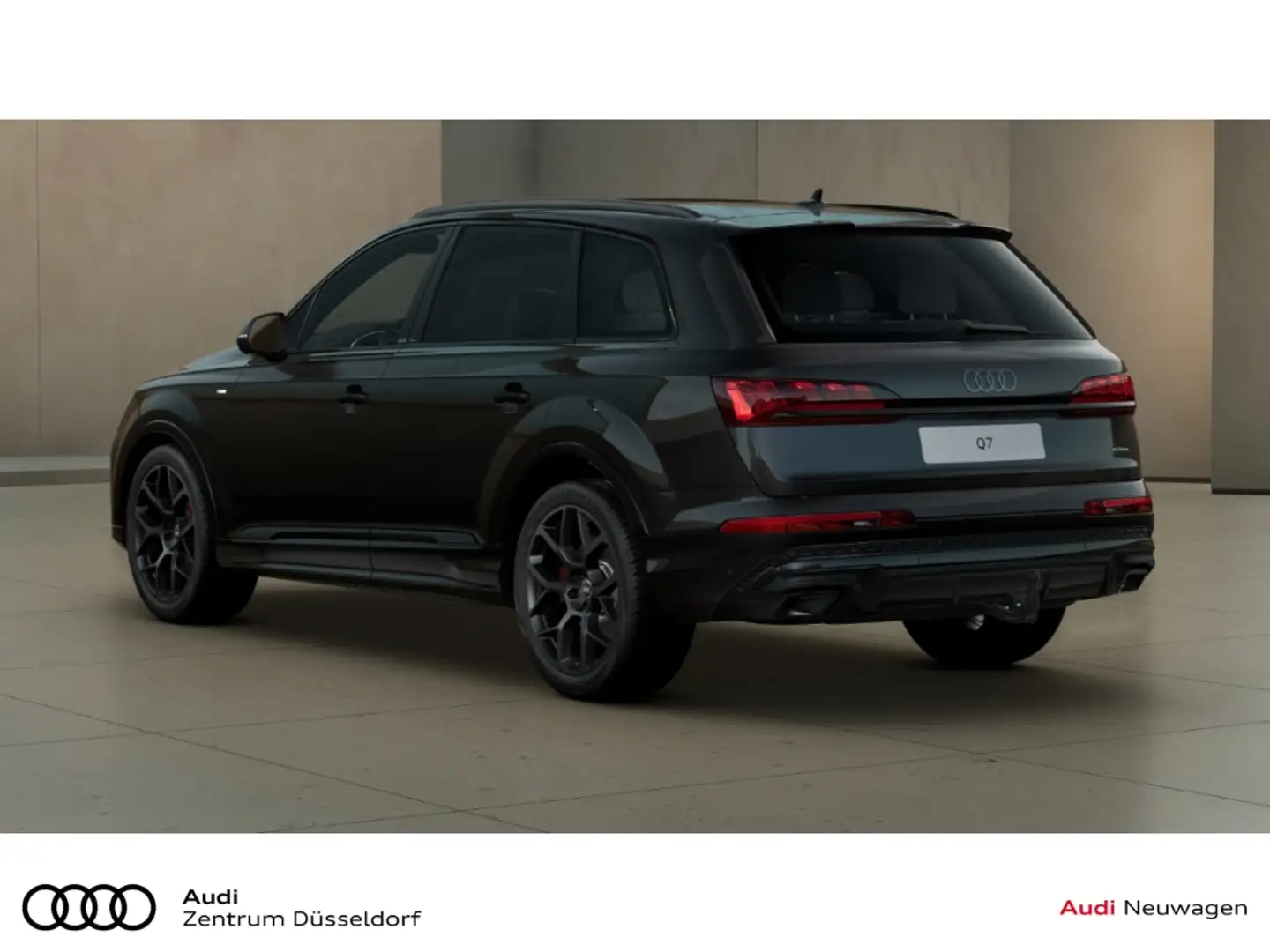 Audi Q7 50 TDI 7 Sitzer Pano AHK S-Line Schwarz - 2