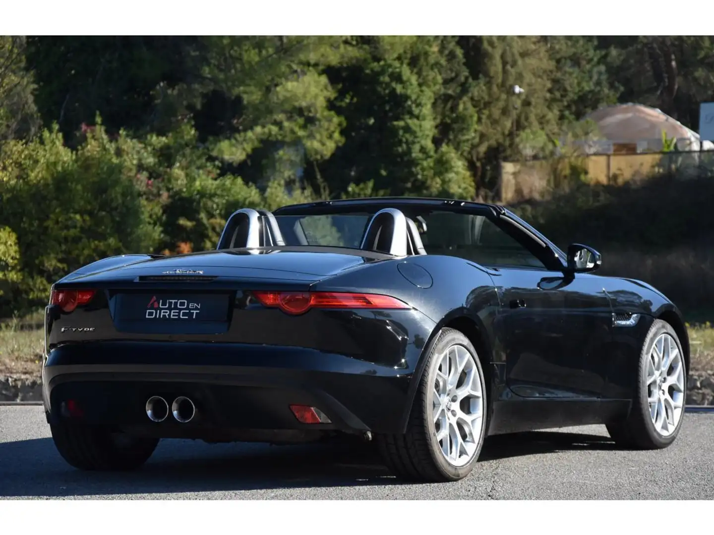 Jaguar F-Type F-Type Cabriolet 3.0i V6 - BVA Quickshift - Stop/Start F-TYPE CABRIOLET . PHASE 1 Zwart - 2
