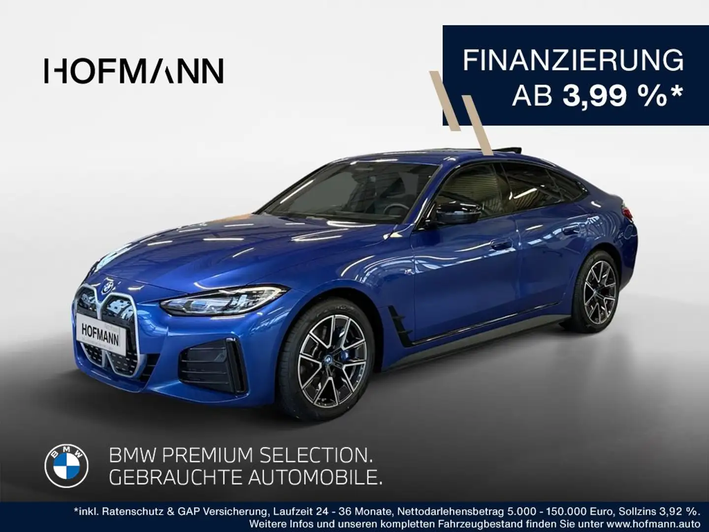 BMW i4 M Sport Blau - 1