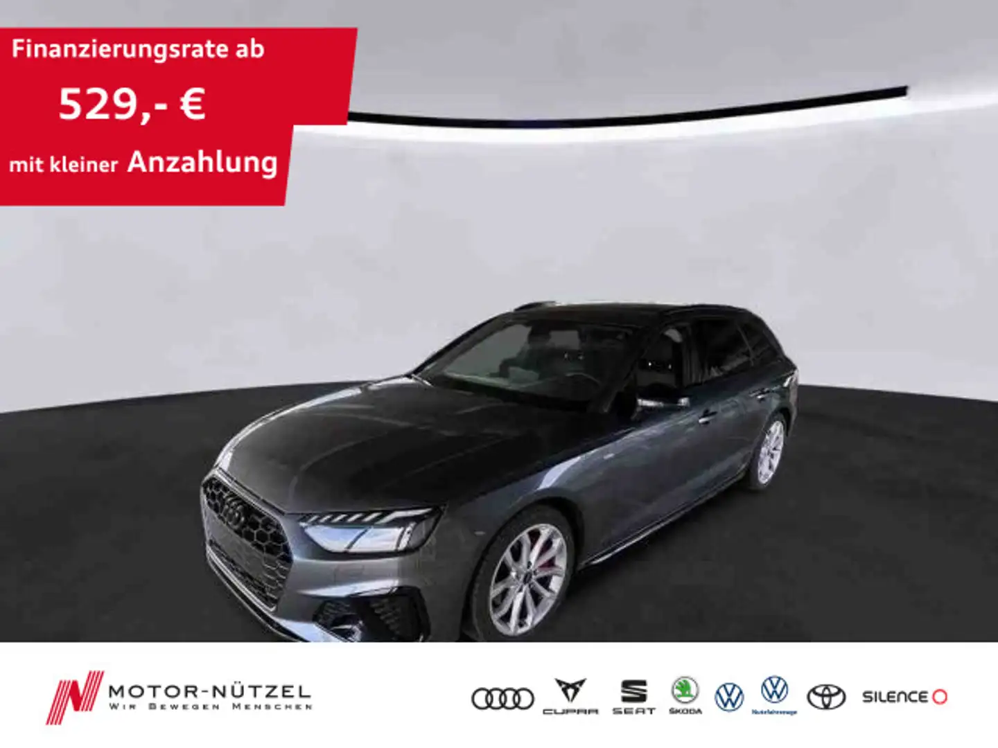Audi A4 40 TFSI S-LINE COMPETITION MATRIX+B&O Grau - 1