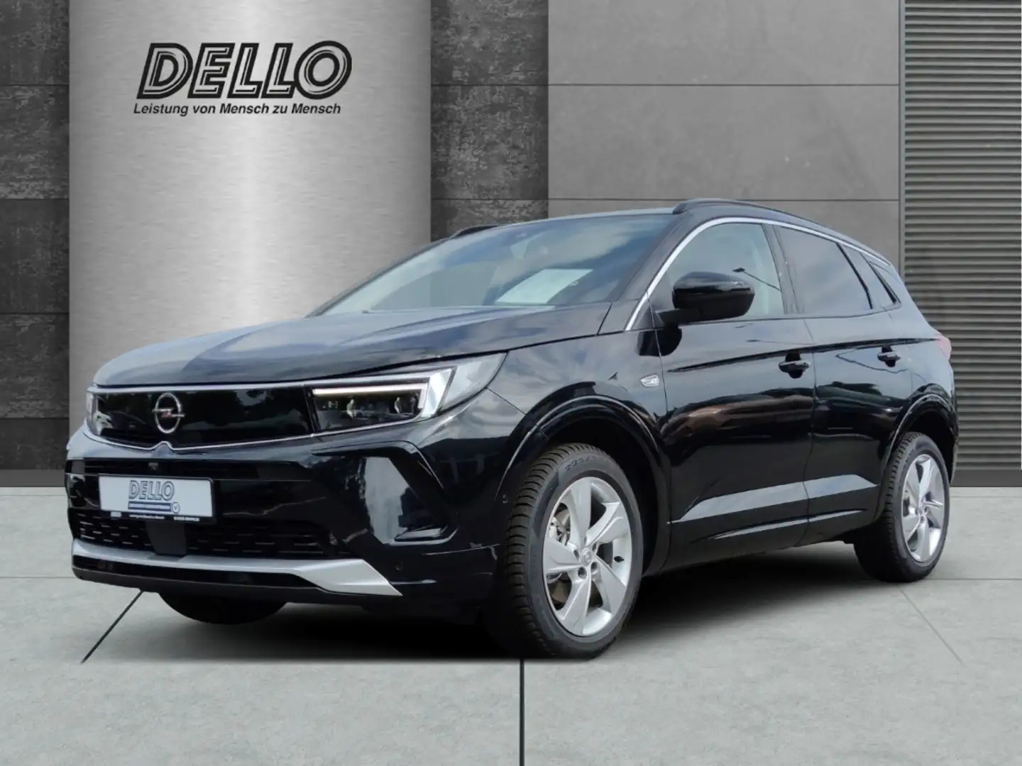 Opel Grandland Ultimate 1.2 Turbo Navi Leder 360 Kamera Klimasitz Schwarz - 1
