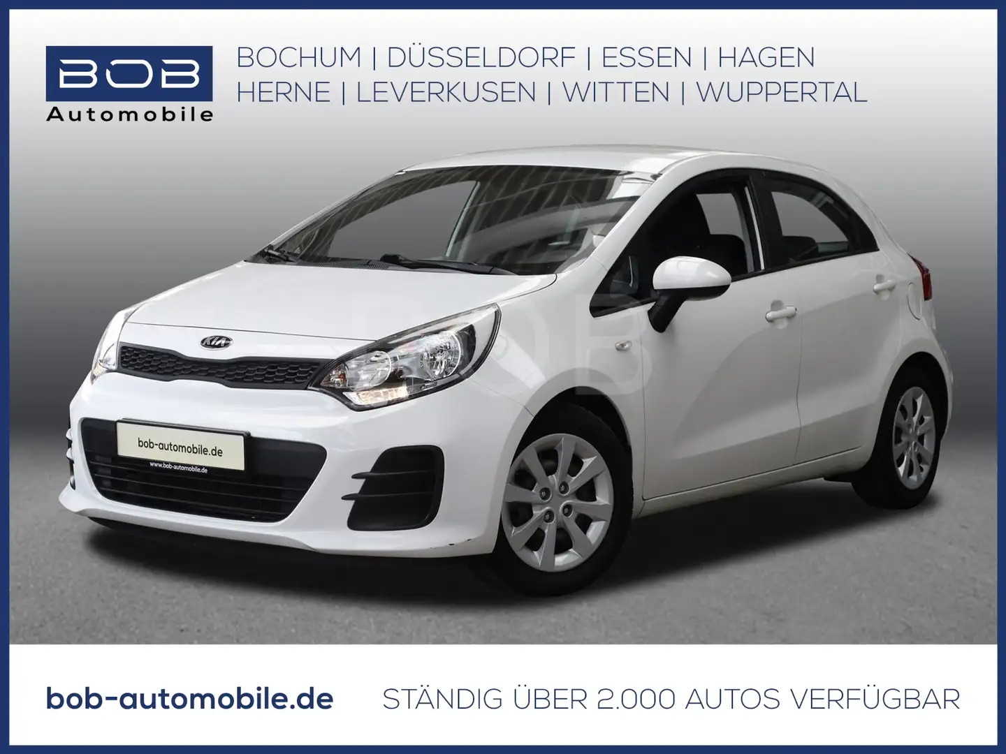 Kia Rio 1.2 KLIMA BT ZV RADIO/CD USB Weiß - 1