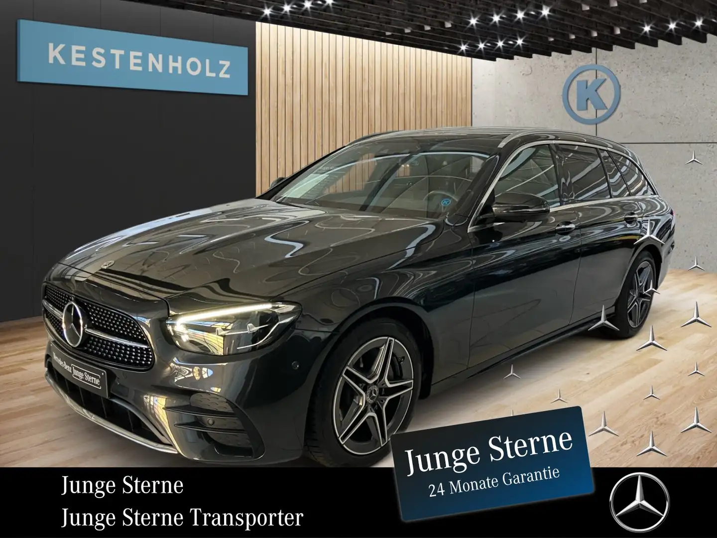 Mercedes-Benz E 220 E 220 d T *AMG*AHK*PANO*MBUX*SHZ*360°KAM*NAVI* Grau - 1