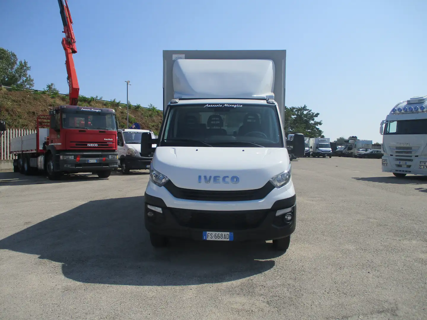 Iveco Daily 35C15 3000 150CV E6 CENTINA ALZA E ABBASSA 4.30M Bianco - 2
