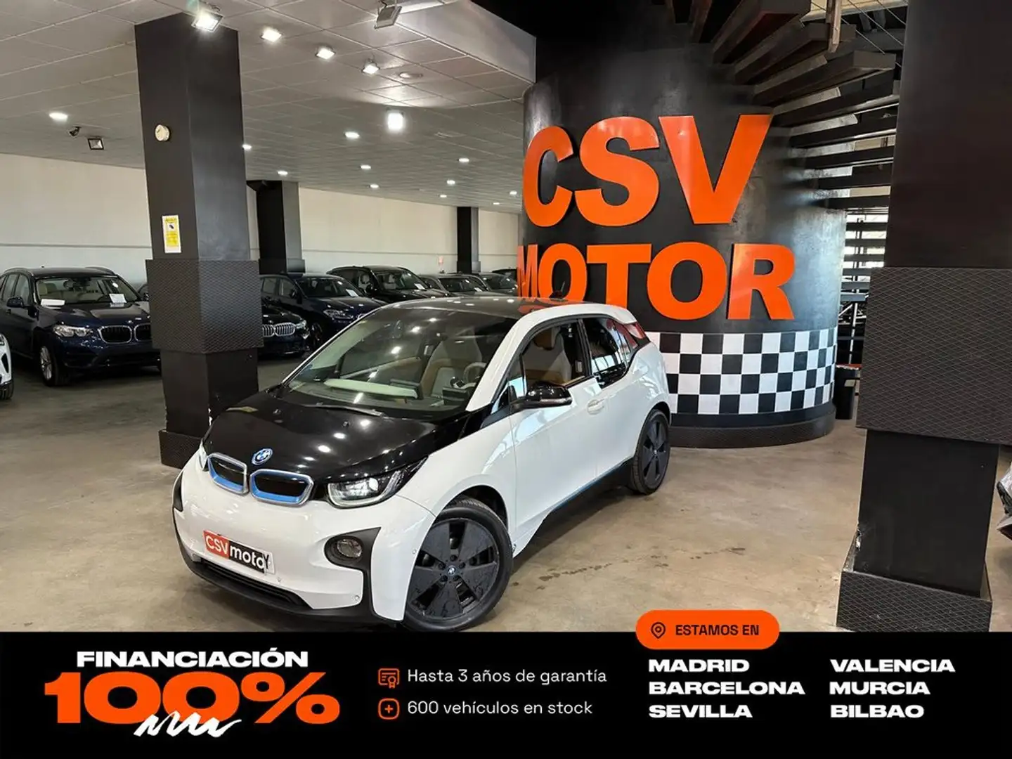 BMW i3 - Blanc - 1