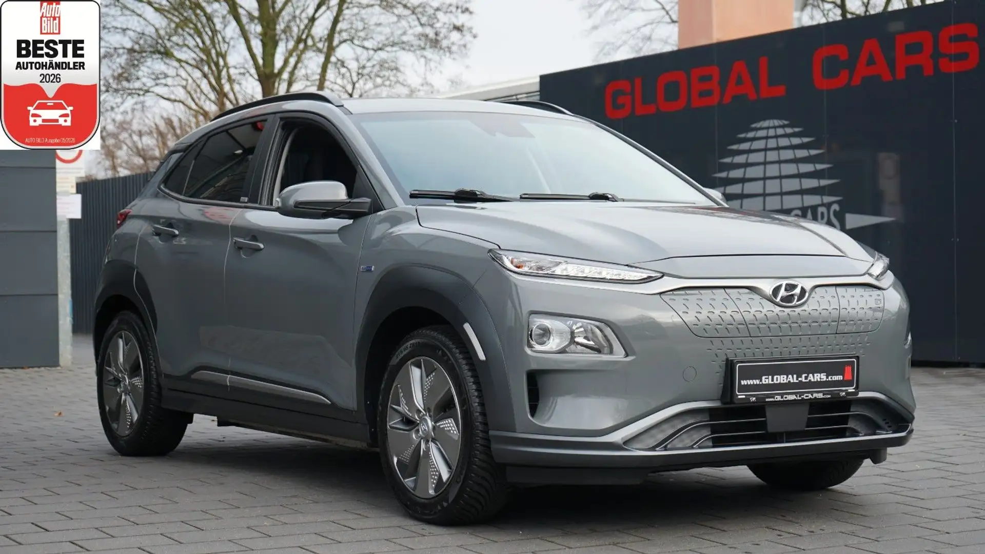 Hyundai Sonstige KONA EV ADVANTAGE*NAVI*SoH 96,4%* Grau - 1