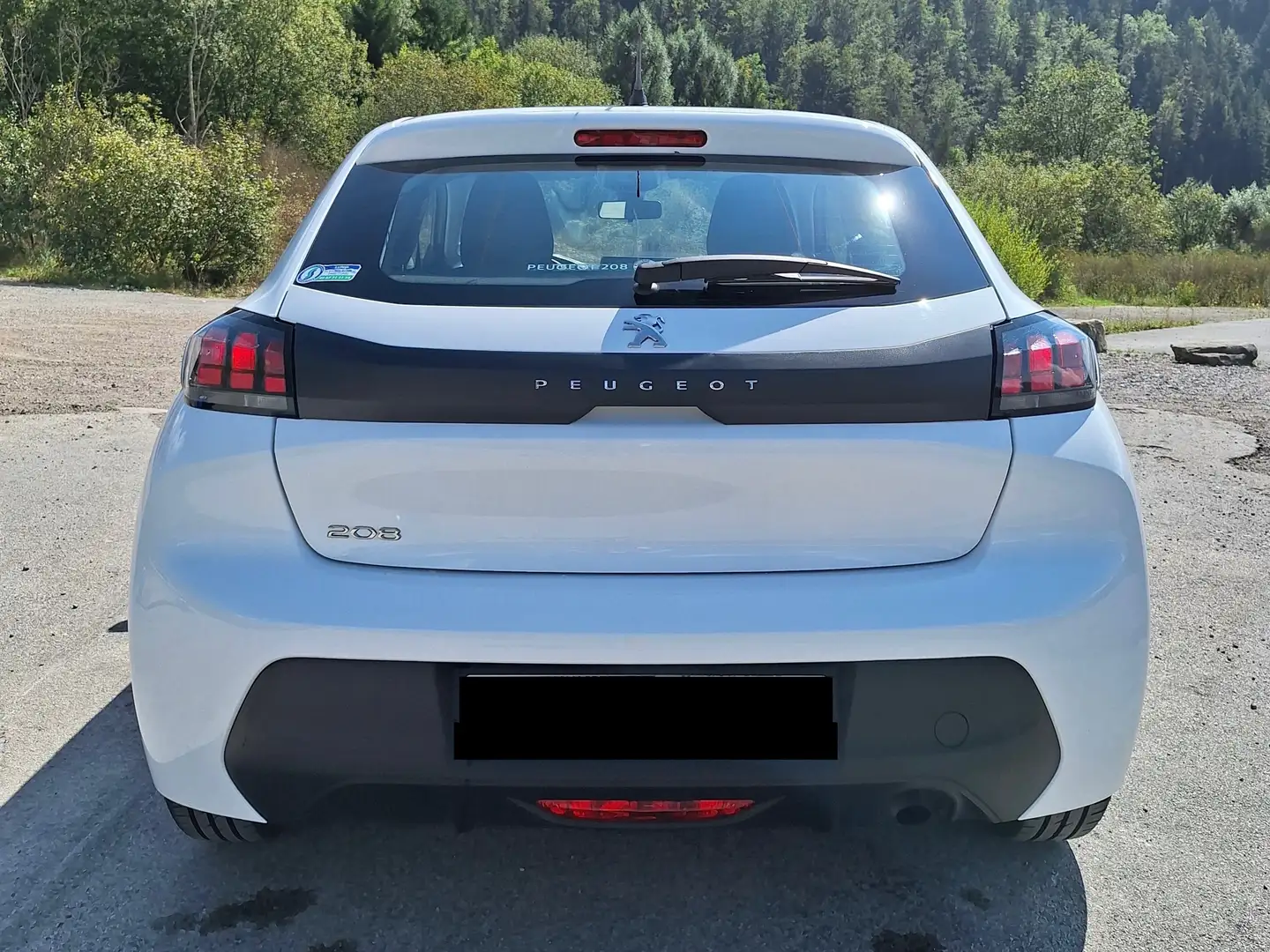 Peugeot 208 208 PURETECH 75 S Blanc - 2