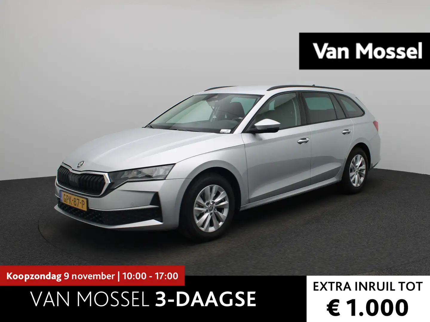 Skoda Octavia Combi 1.5 TSI MHEV Business Edition Gris - 1