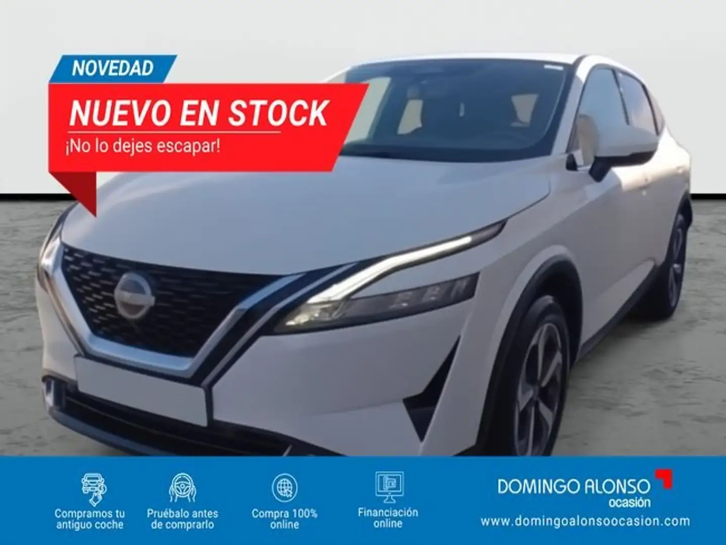 Nissan Qashqai DIG-T 116kW Xtronic N-Connecta HIB SUAVE Blanco - 1