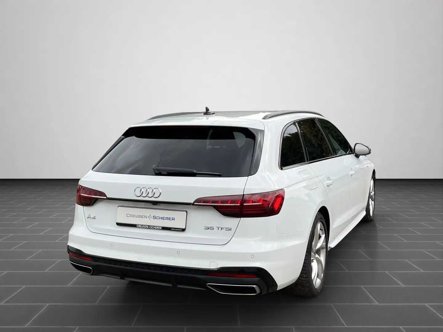 Audi A4 35 TFSI S tronic S line LED RFK KLIMA Blanc - 2