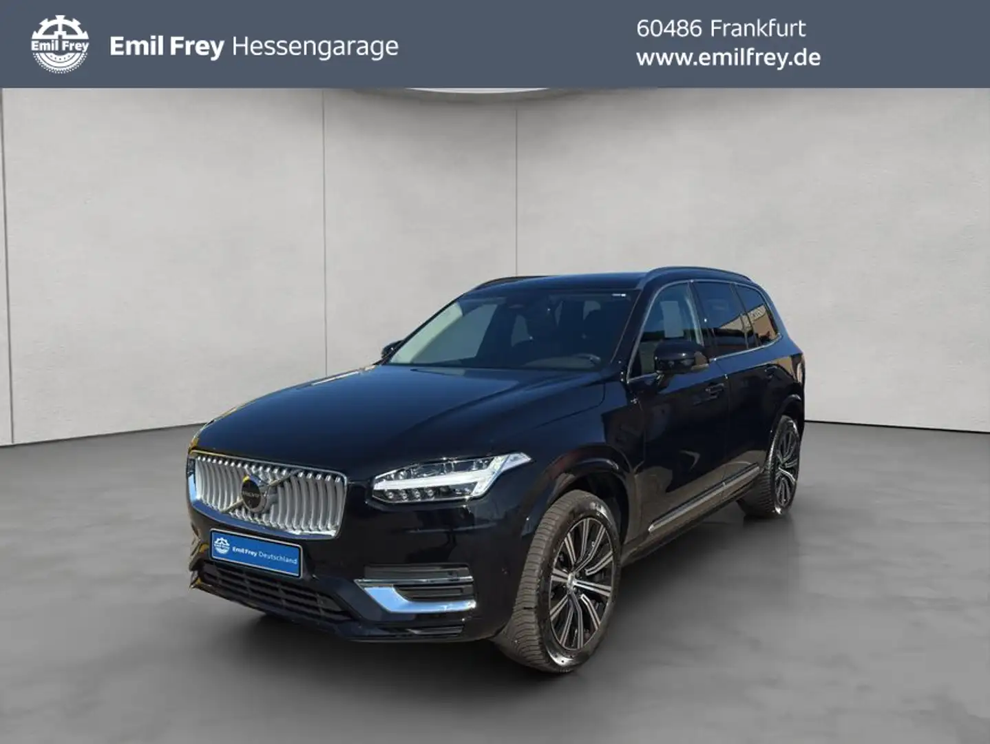 Volvo XC90 XC90 B5 AWD Plus-Bright 7S Glasd Standh 360° AHK Schwarz - 1