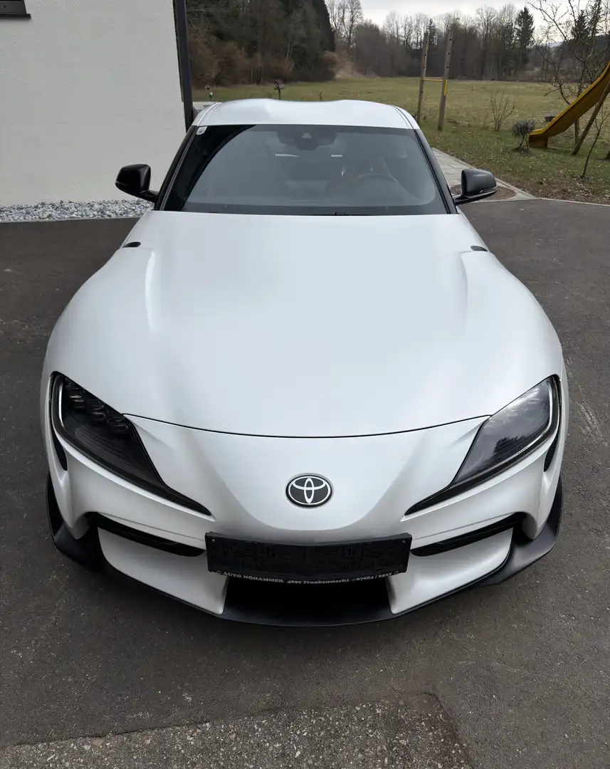 Toyota Supra GR 3,0 Moonstone Edition | 6 Zylinder Schalter Weiß - 1