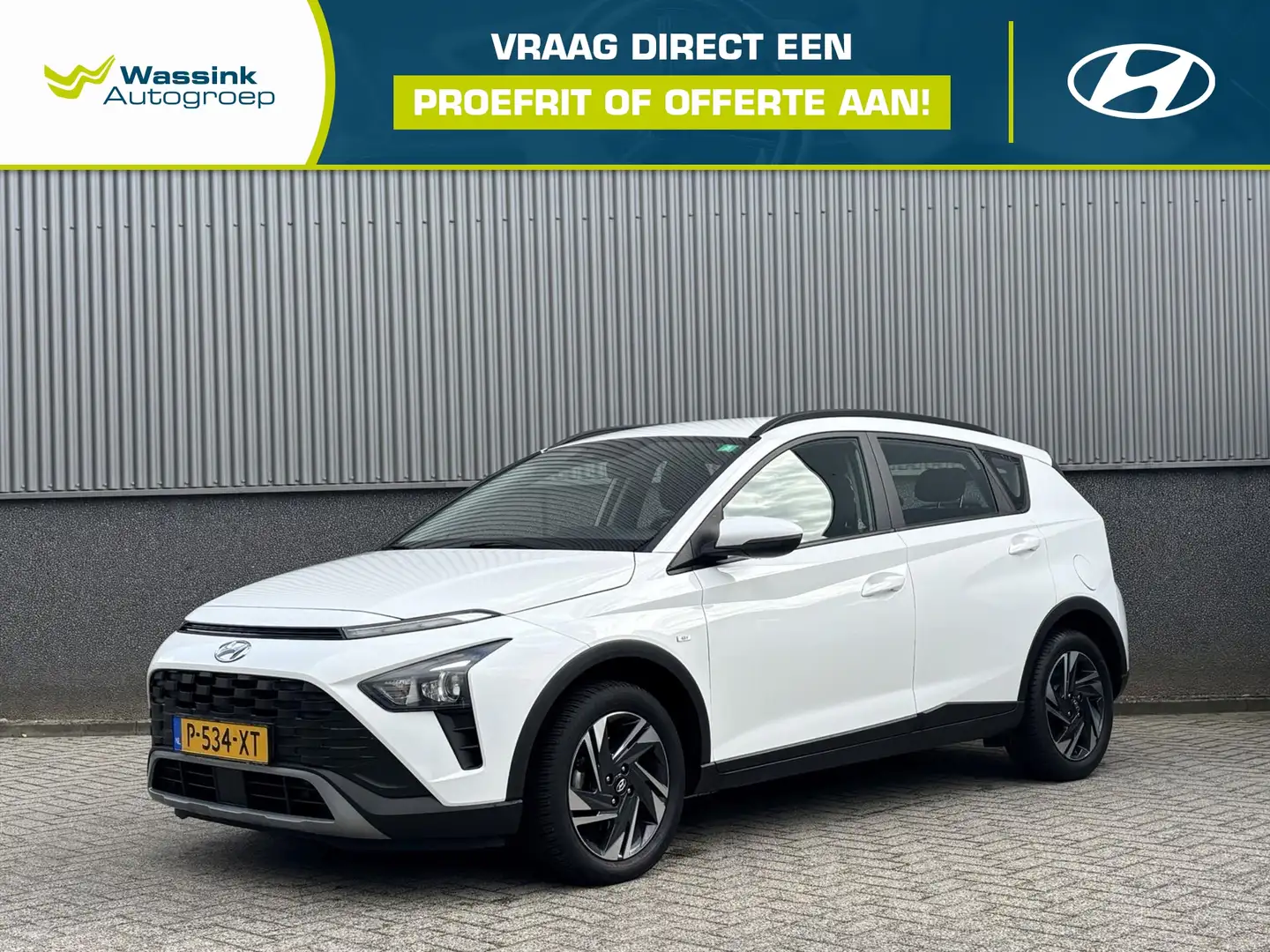 Hyundai BAYON 1.0 T-GDI 100PK Comfort | Parkeersensoren | Achter Wit - 1