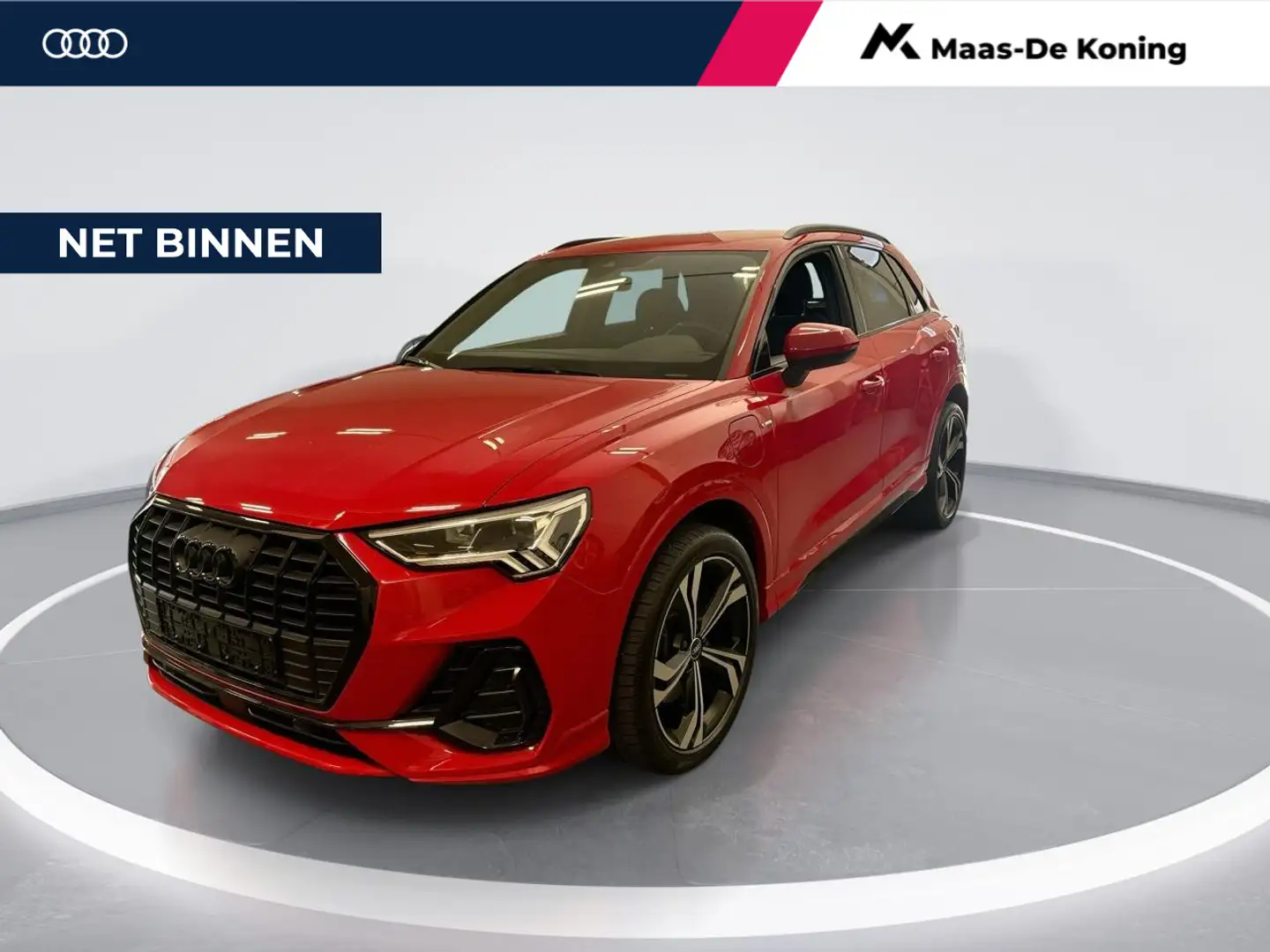 Audi Q3 45 Tfsie 245pk S-tronic S edition ·20'' Velgen · Rood - 1