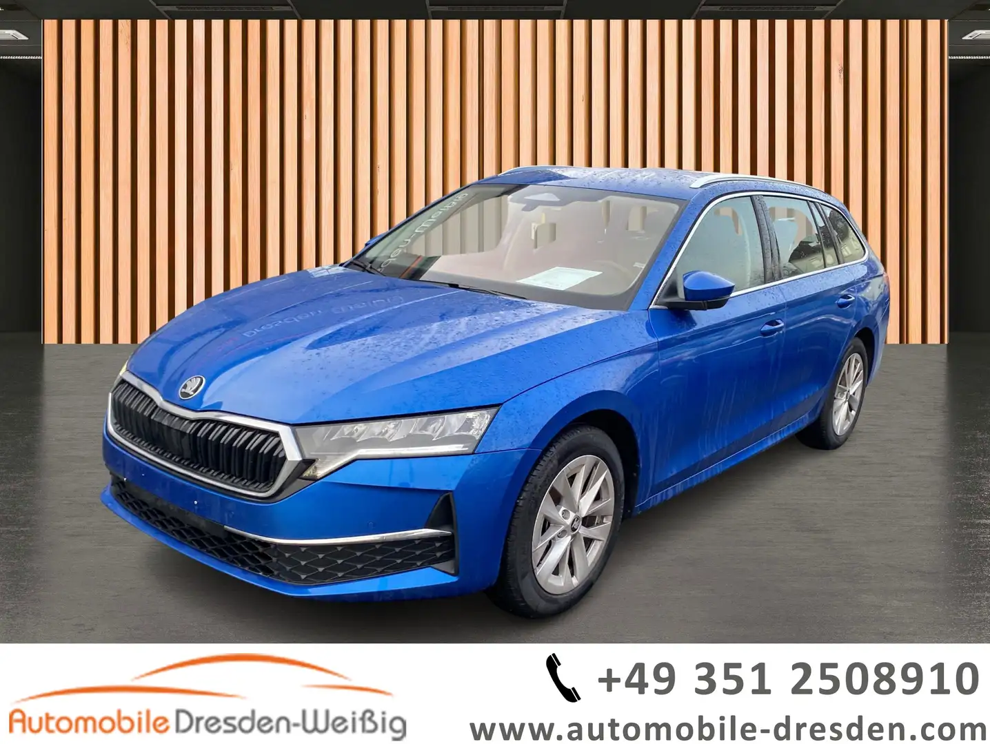 Skoda Octavia 2.0 TDI DSG Selection*DAB*SideAssist Bleu - 1