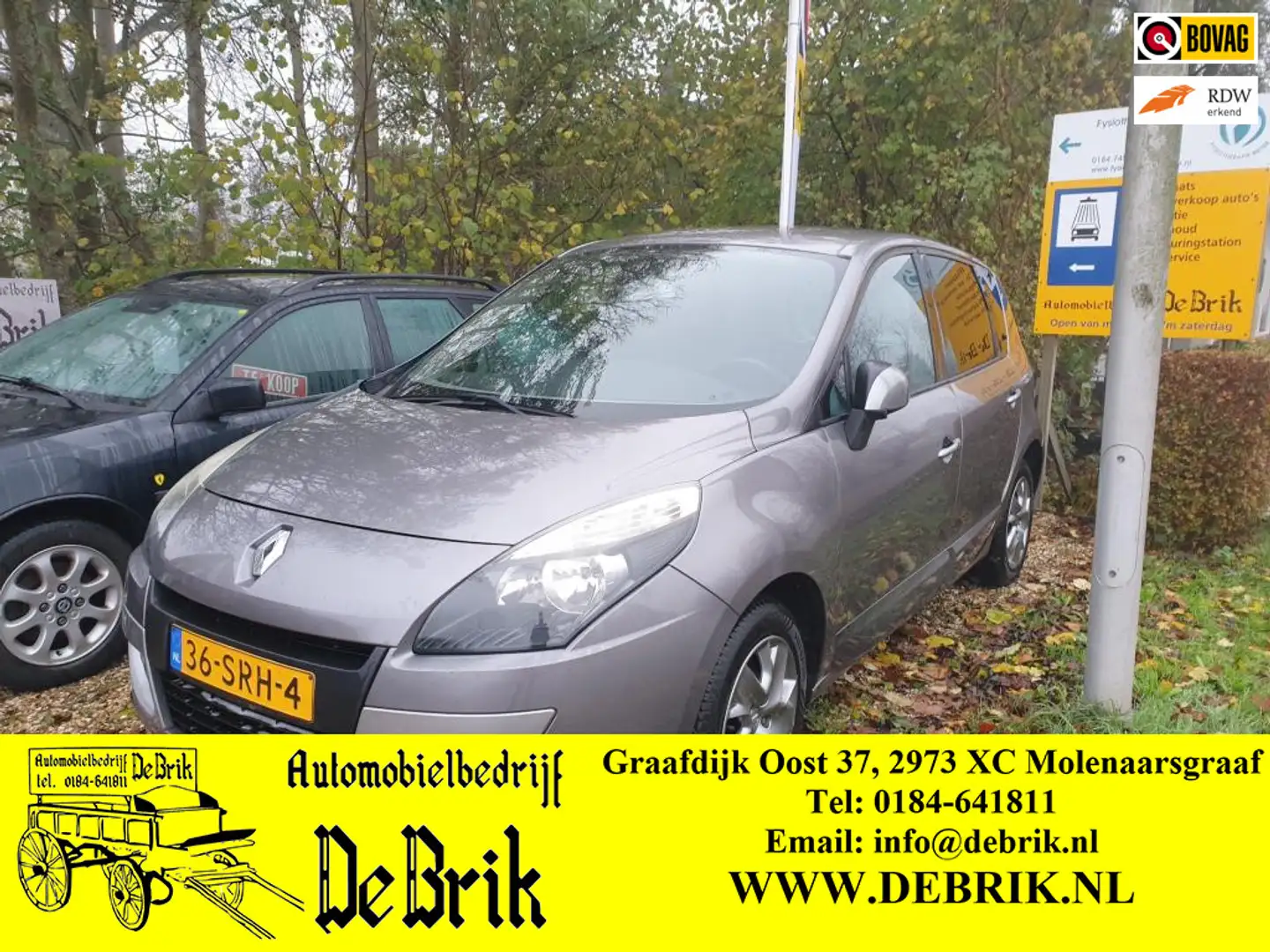 Renault Scenic 1.6 Expression Grijs - 1