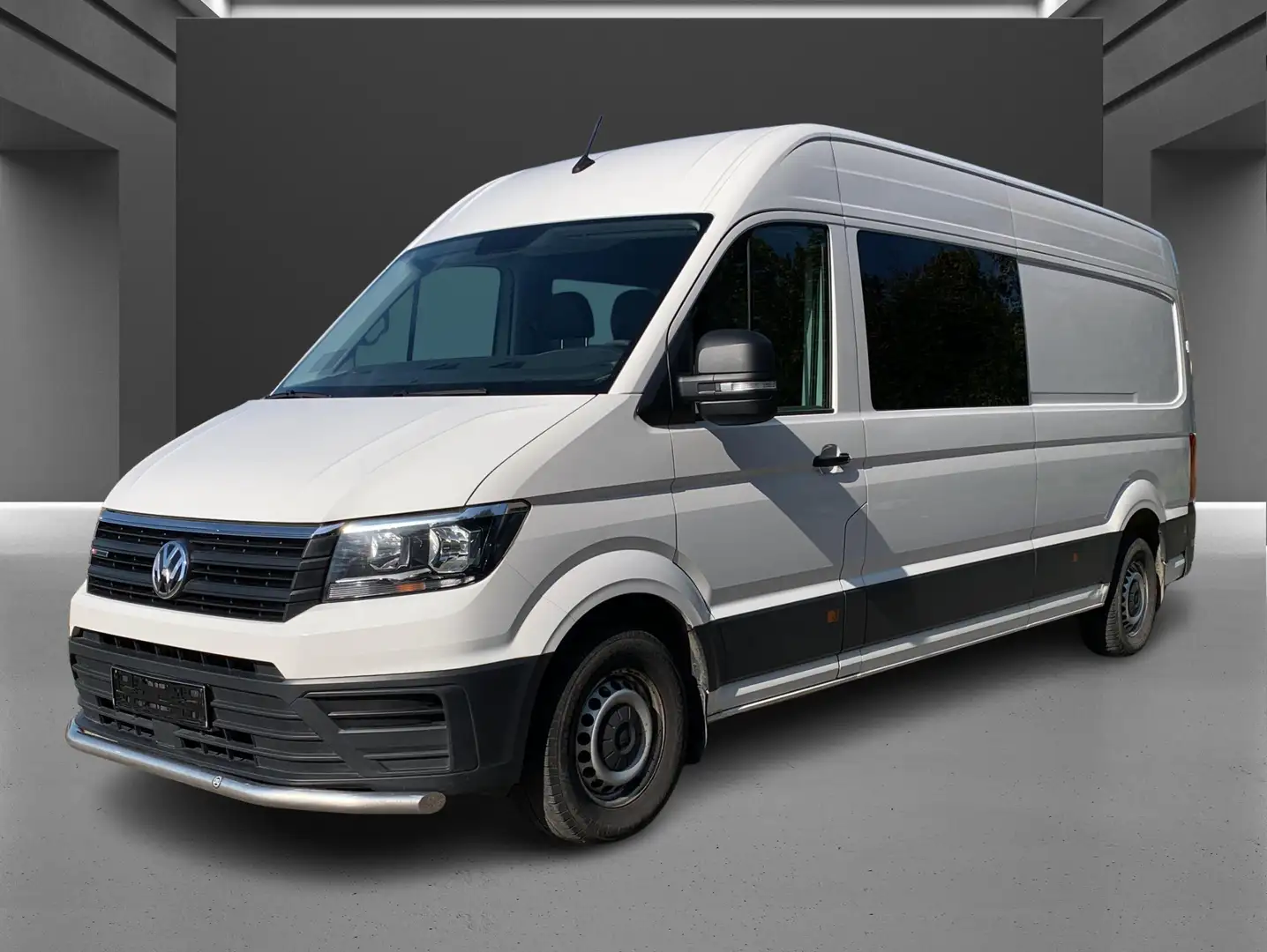 Volkswagen Crafter DoKa 6 Sitze 35 lang Hochdach 4MOTION Weiß - 1