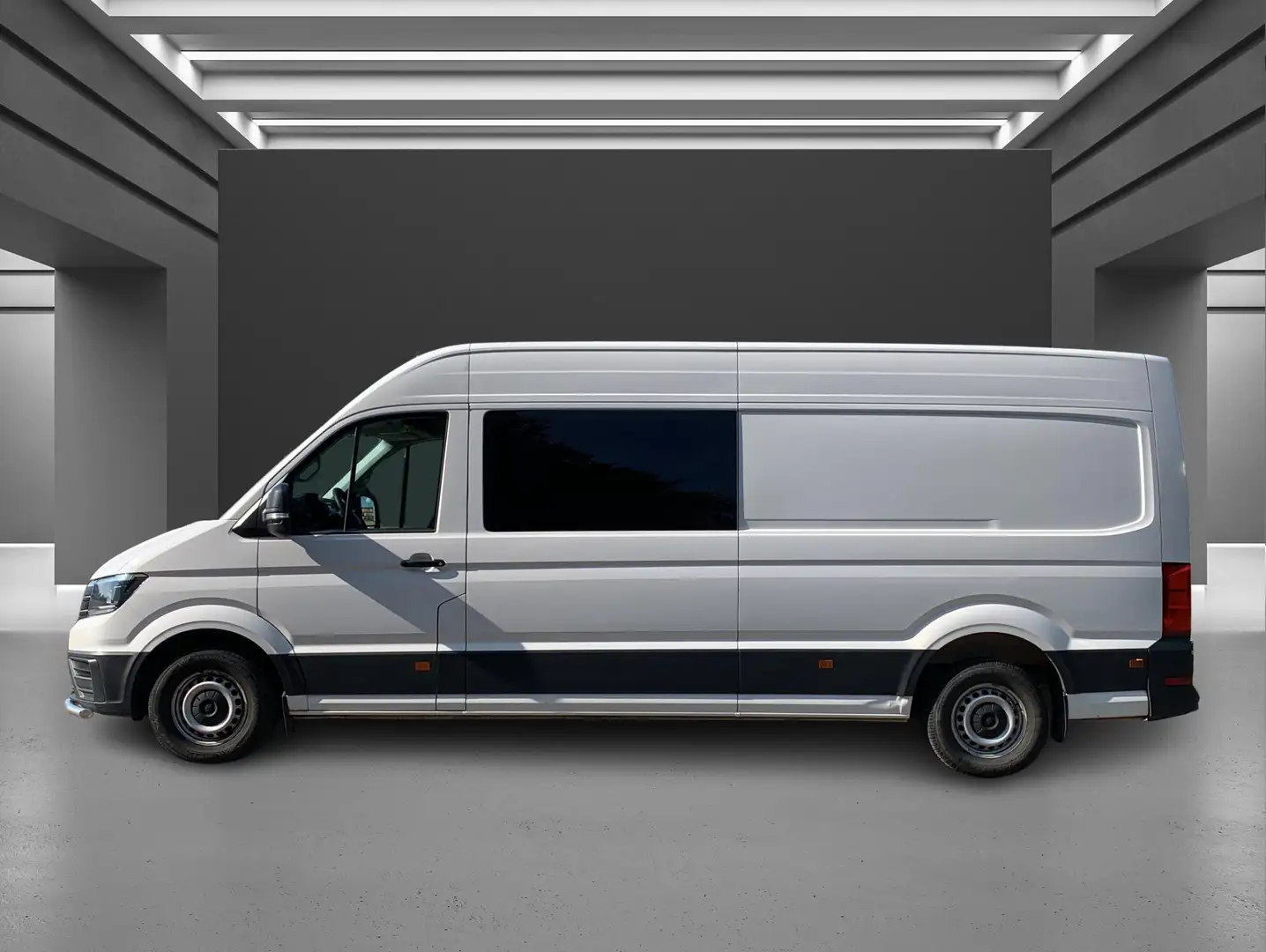 Volkswagen Crafter DoKa 6 Sitze 35 lang Hochdach 4MOTION Weiß - 2