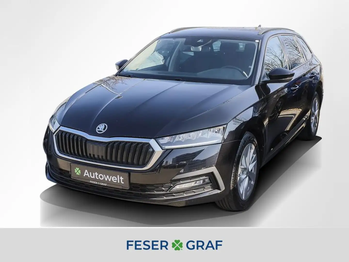 Skoda Octavia Combi 2.0 TDI Ambition DSG AHK LED Navi Schwarz - 1