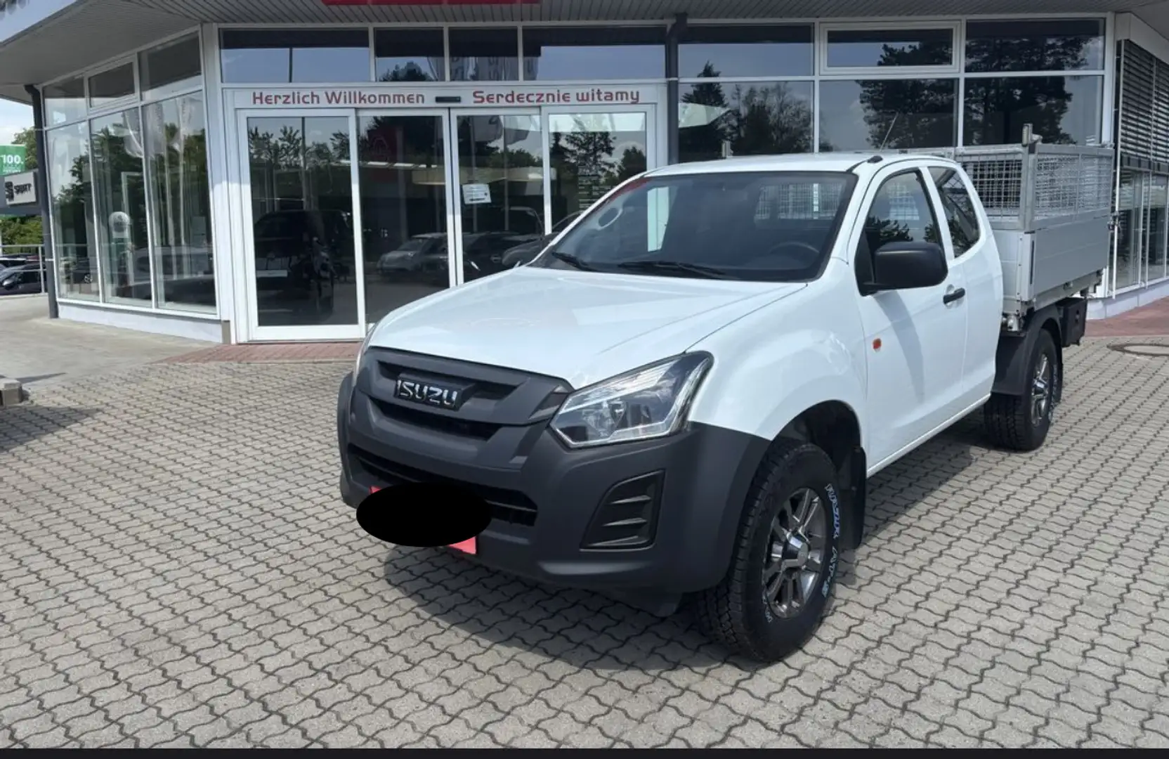 Isuzu D-Max 1.9 td space Solar Plus 4x4 Trilaterale Ribaltab Bianco - 1