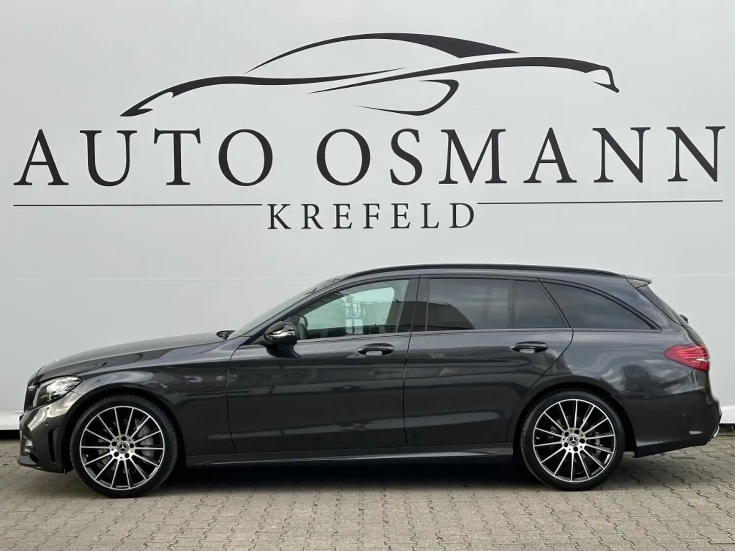 Mercedes-Benz C 400 T 4Matic 9G-TRONIC AMG Line   Distronic + Szary - 2