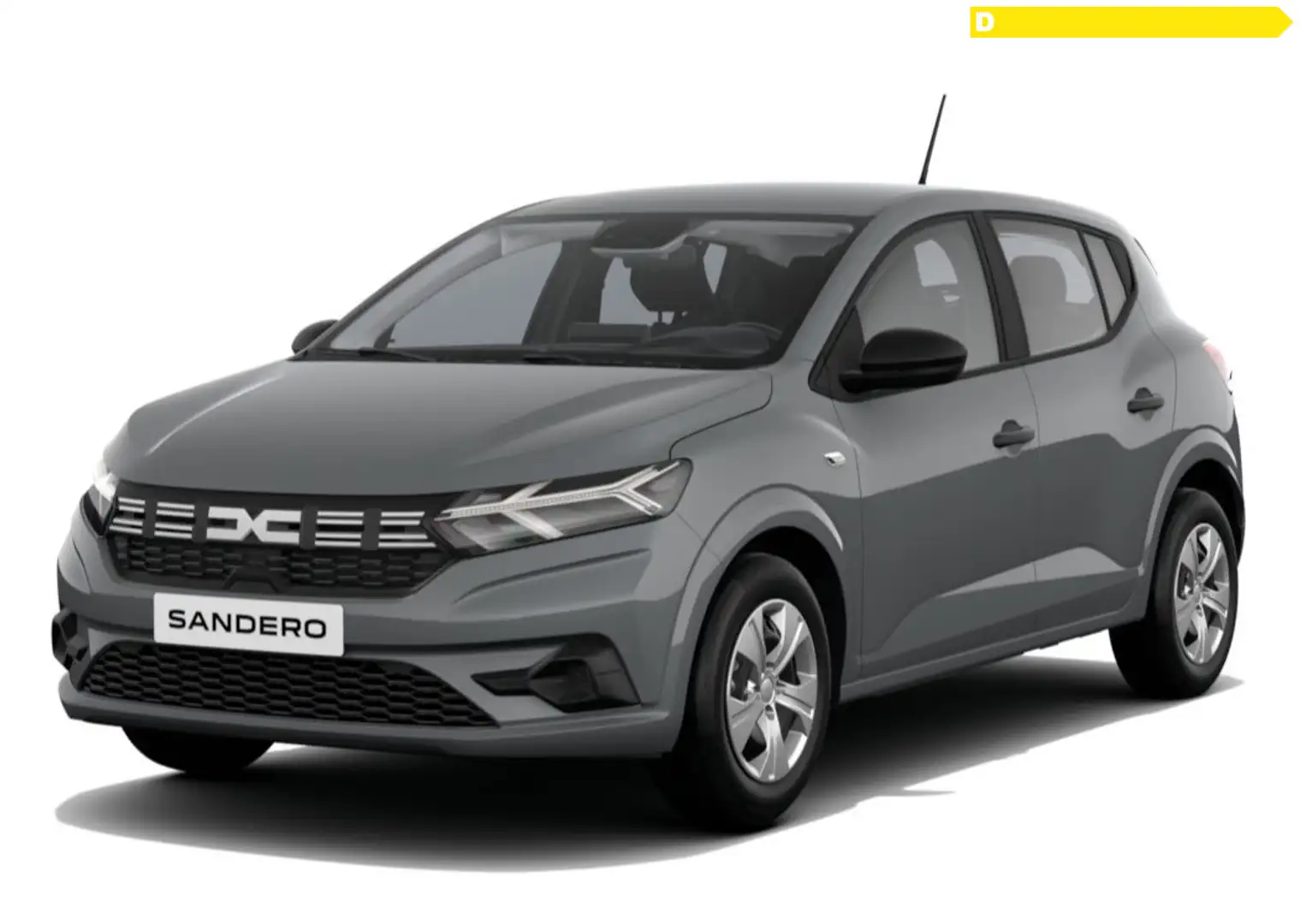 Dacia Sandero III Essential SCe65 Media Display Gris - 1