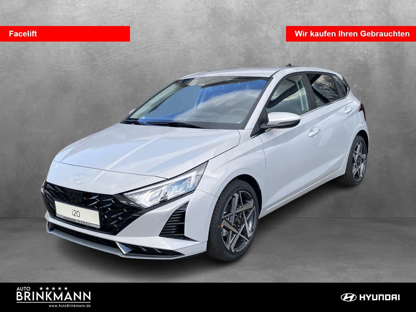 Hyundai i20 i20 1.0 T-GDI Prime BOSE/LED/Sitzhzg/Lenkradhzg Gris - 1