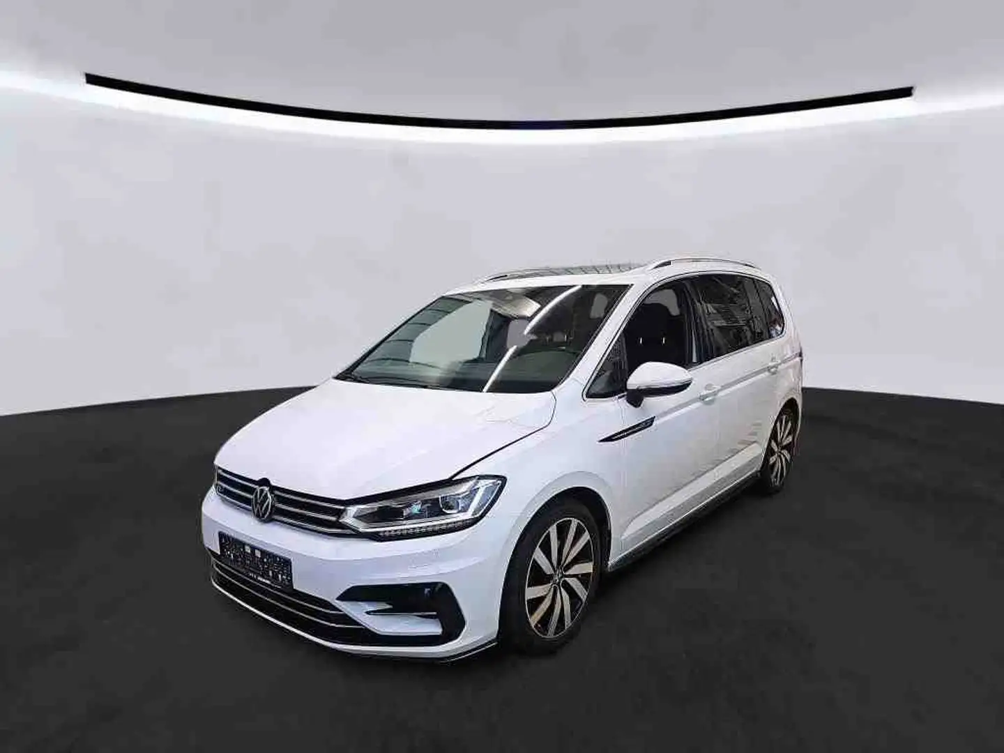Volkswagen Touran R-Line 1.5 TSI AHK Pano LED ACC Navi AHK Weiß - 2