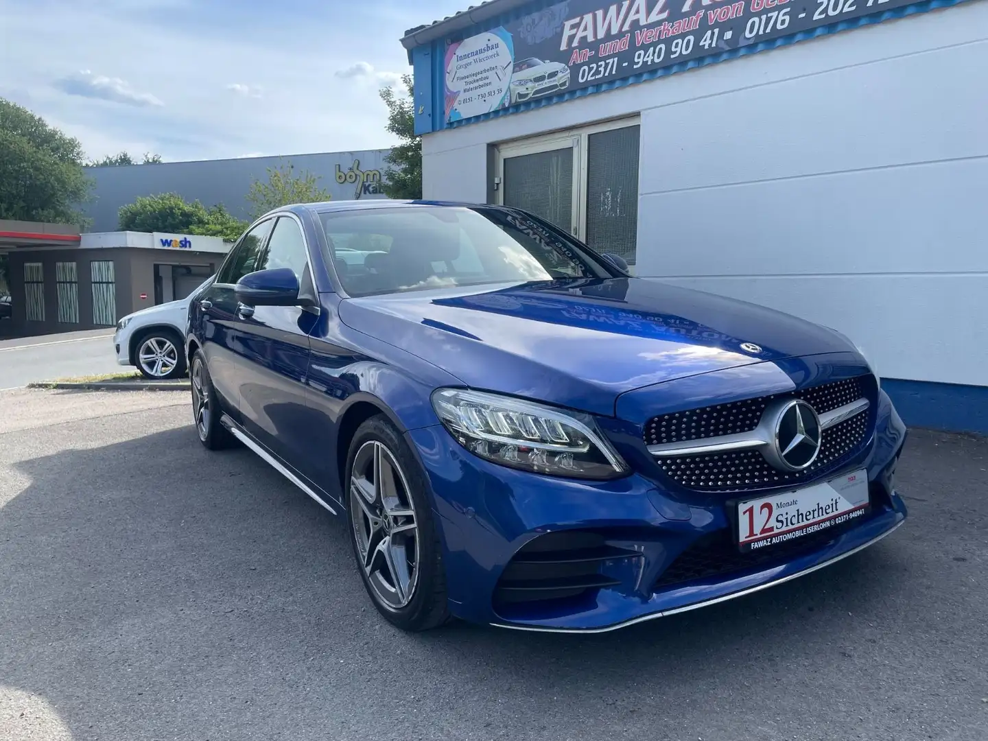 Mercedes-Benz C 160 AMG Packet*Kamera*Navi* Blue - 1
