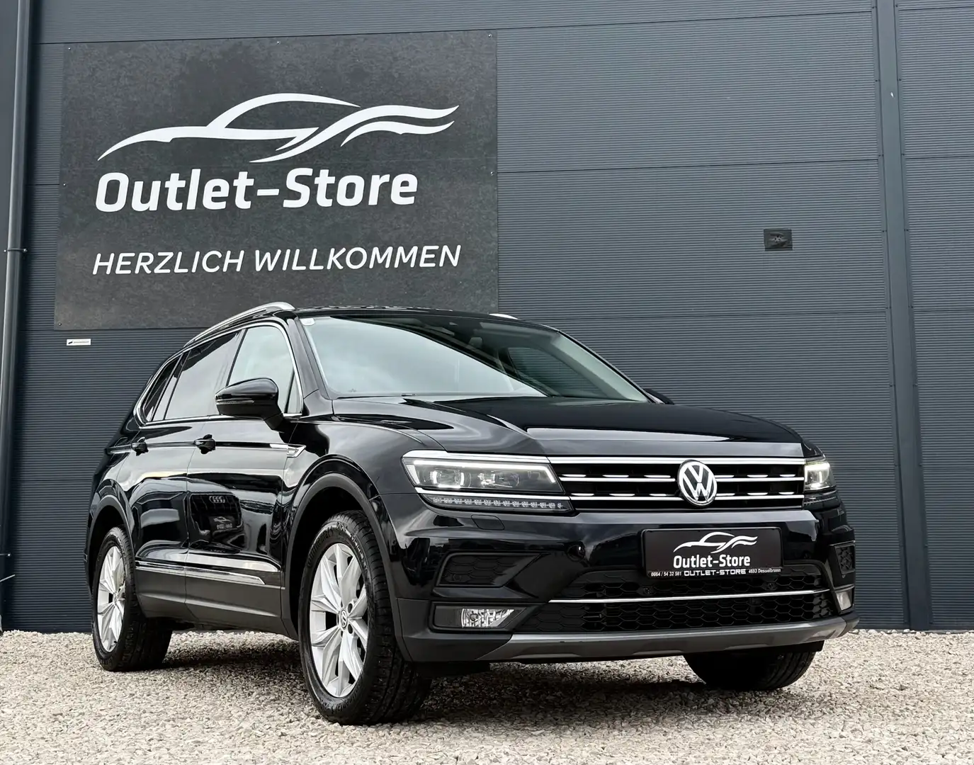 Volkswagen Tiguan Allspace Highline 4Motion*7Sitzer*LED*Virtual*Navi*TOP* Schwarz - 1