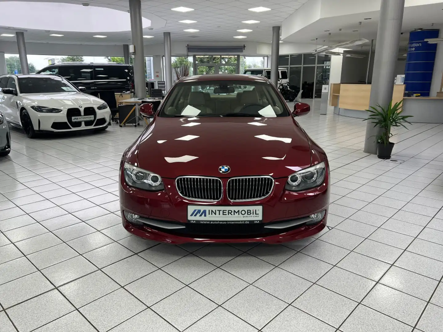 BMW 325 i Coupe*Leder*PDC*Sitzheizung*59T KM*Xenon* Rouge - 2