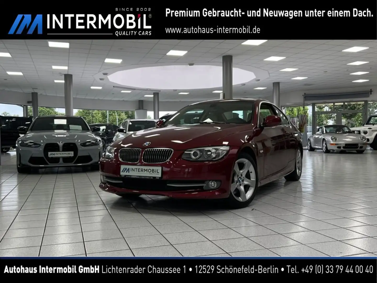 BMW 325 i Coupe*Leder*PDC*Sitzheizung*59T KM*Xenon* Rouge - 1