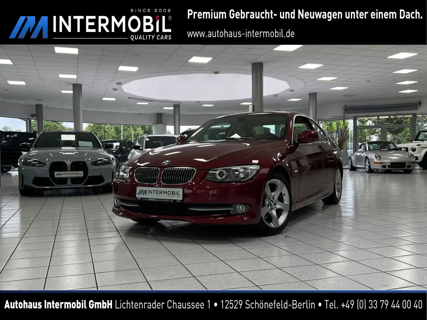 BMW 325 i Coupe*Leder*PDC*Sitzheizung*59T KM*Xenon* Rot - 1