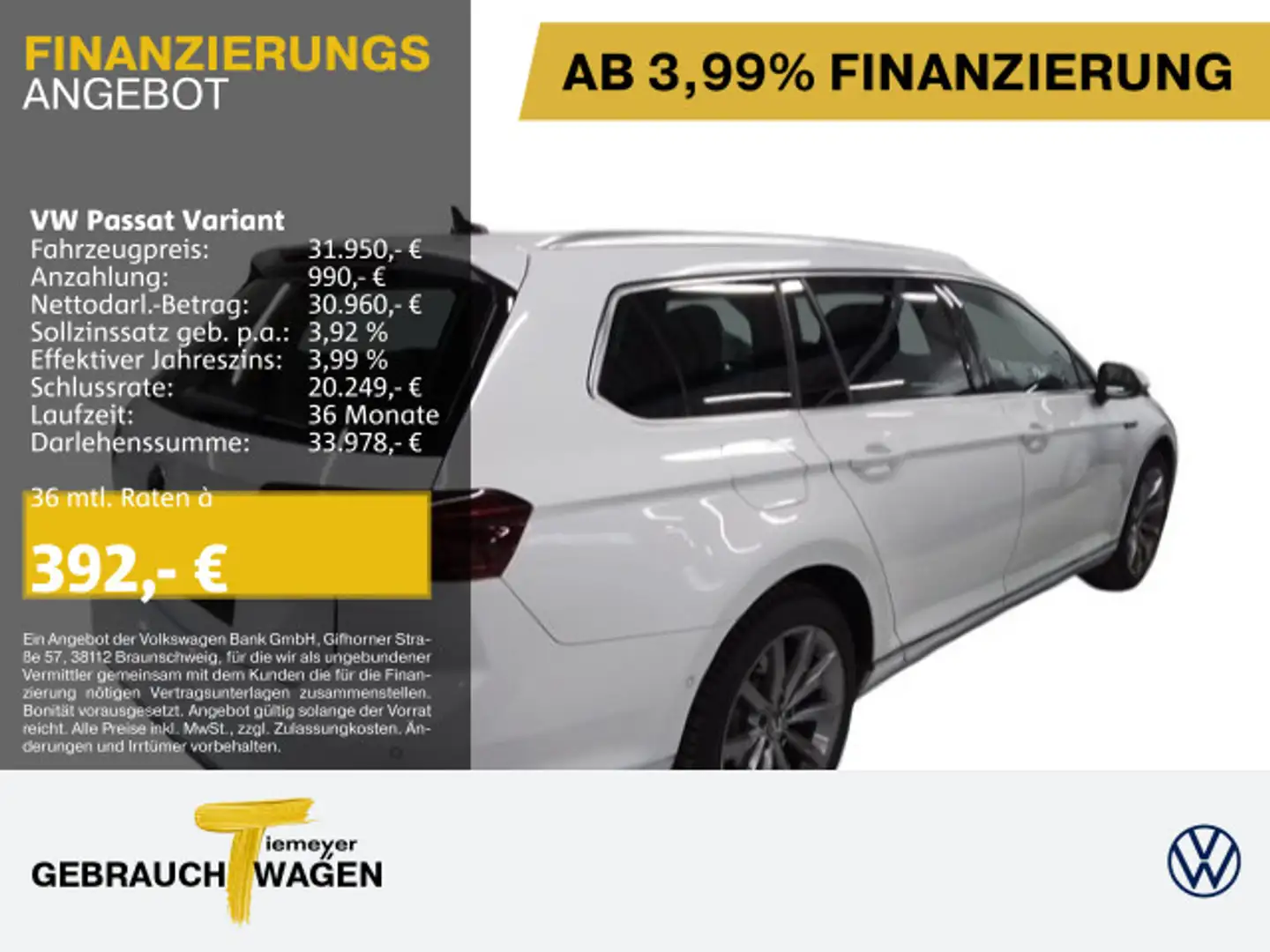 Volkswagen Passat Variant GTE IQ.LIGHT NAVI STDHZ LM18 AHK Weiß - 1