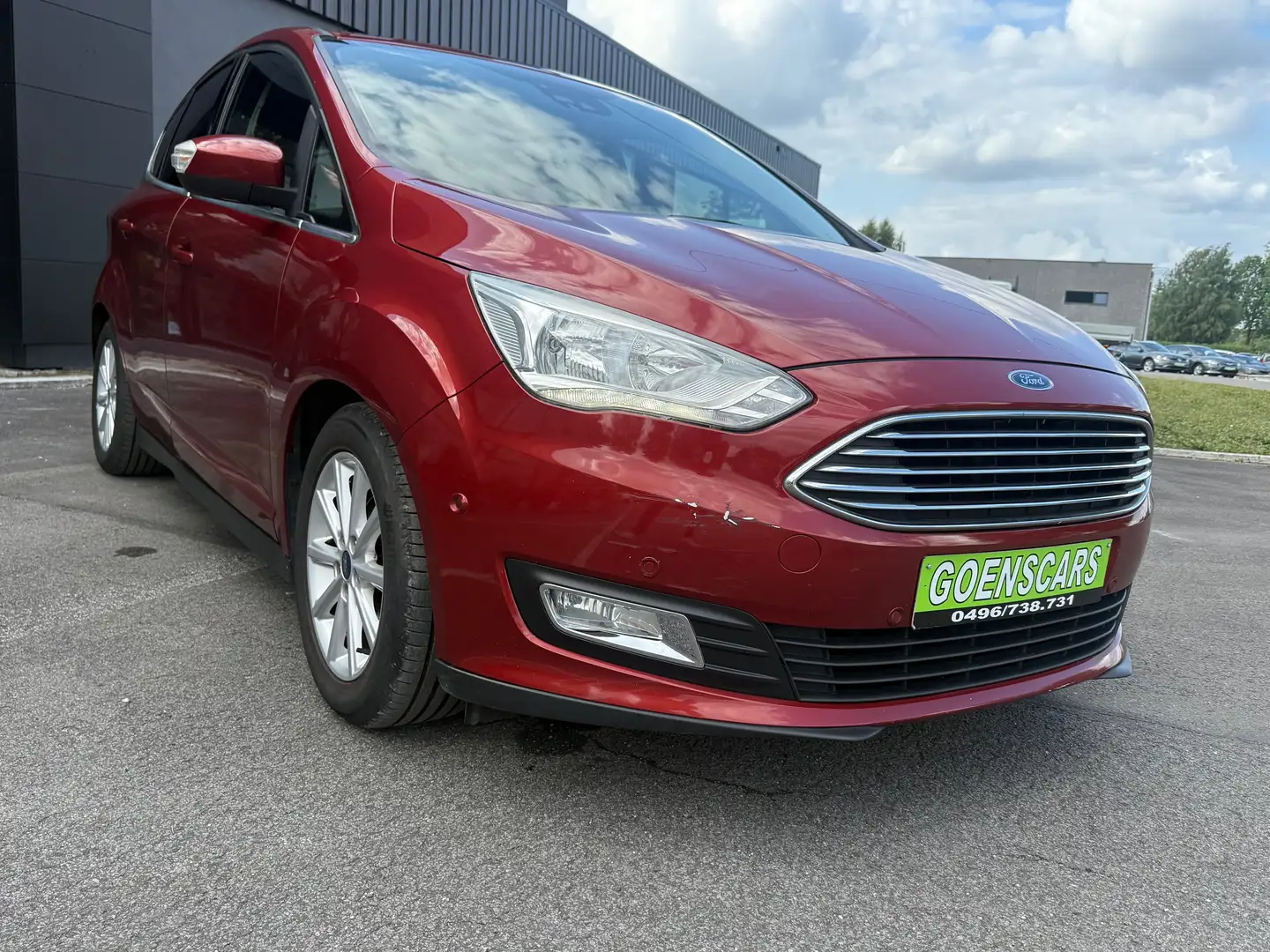 Ford C-Max C-Max 1.0 EcoBoost Titanium Start-Stop Rosso - 2