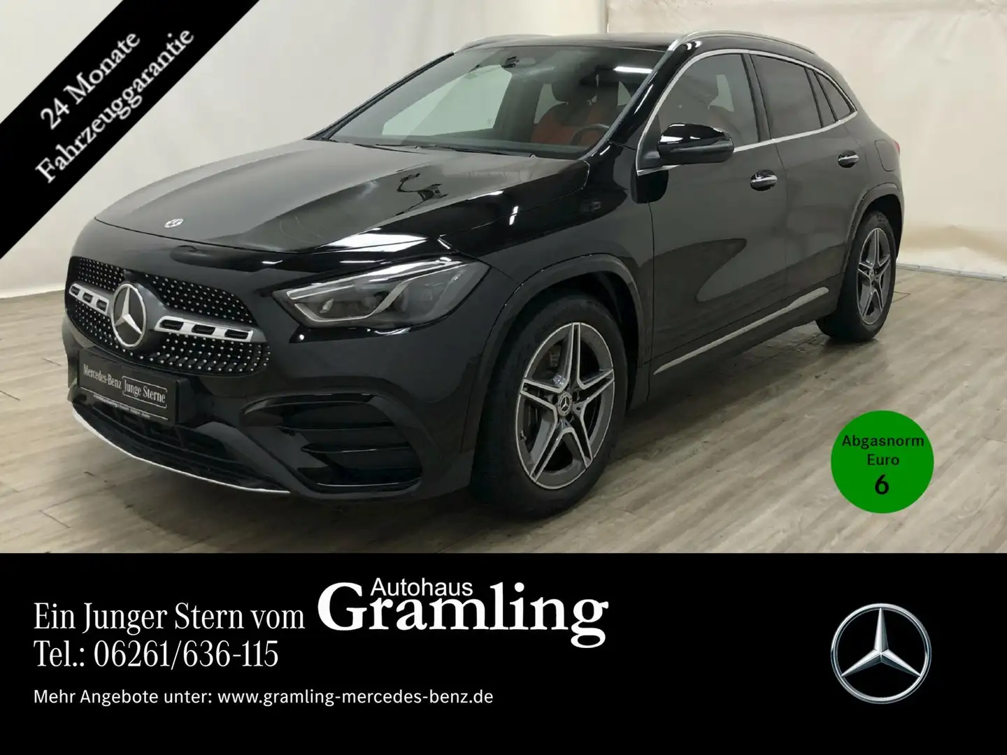 Mercedes-Benz GLA 250 AMG Pano*AHK*Kamera*MULTIBEAM*Lenkradhei Schwarz - 1