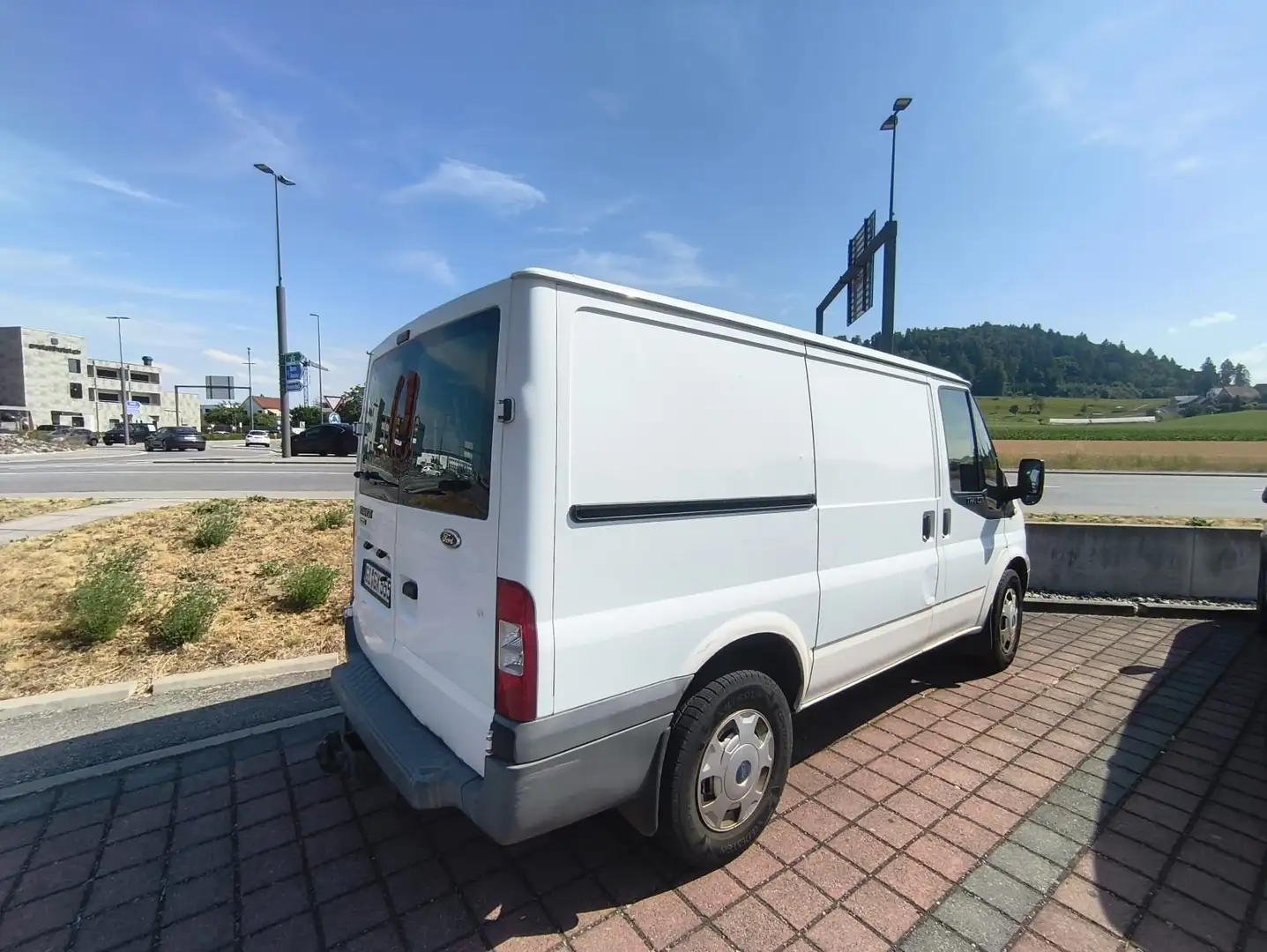 Ford Transit Bus 4,/5 ,Türen verstäkt rückkkamers TÜV Blanc - 1