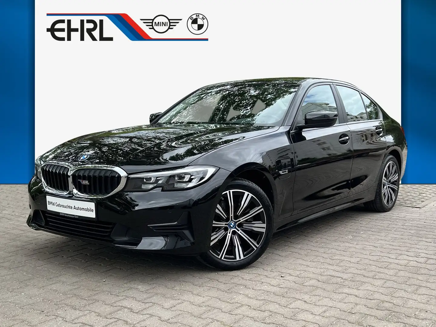 BMW 320 e LIMOUSINE SITZHEIZUNG PDC TEMPOMAT Noir - 1