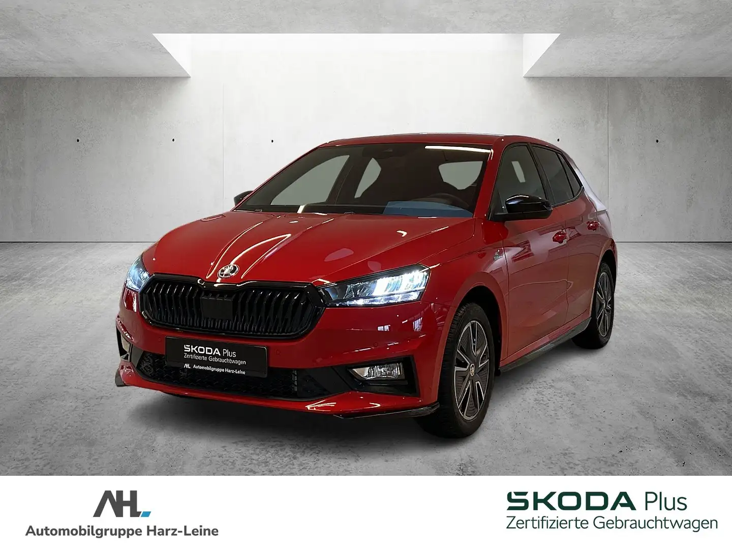 Skoda Fabia 1.0 TSI Monte Carlo DSG Navi SmartLink LED Červená - 1