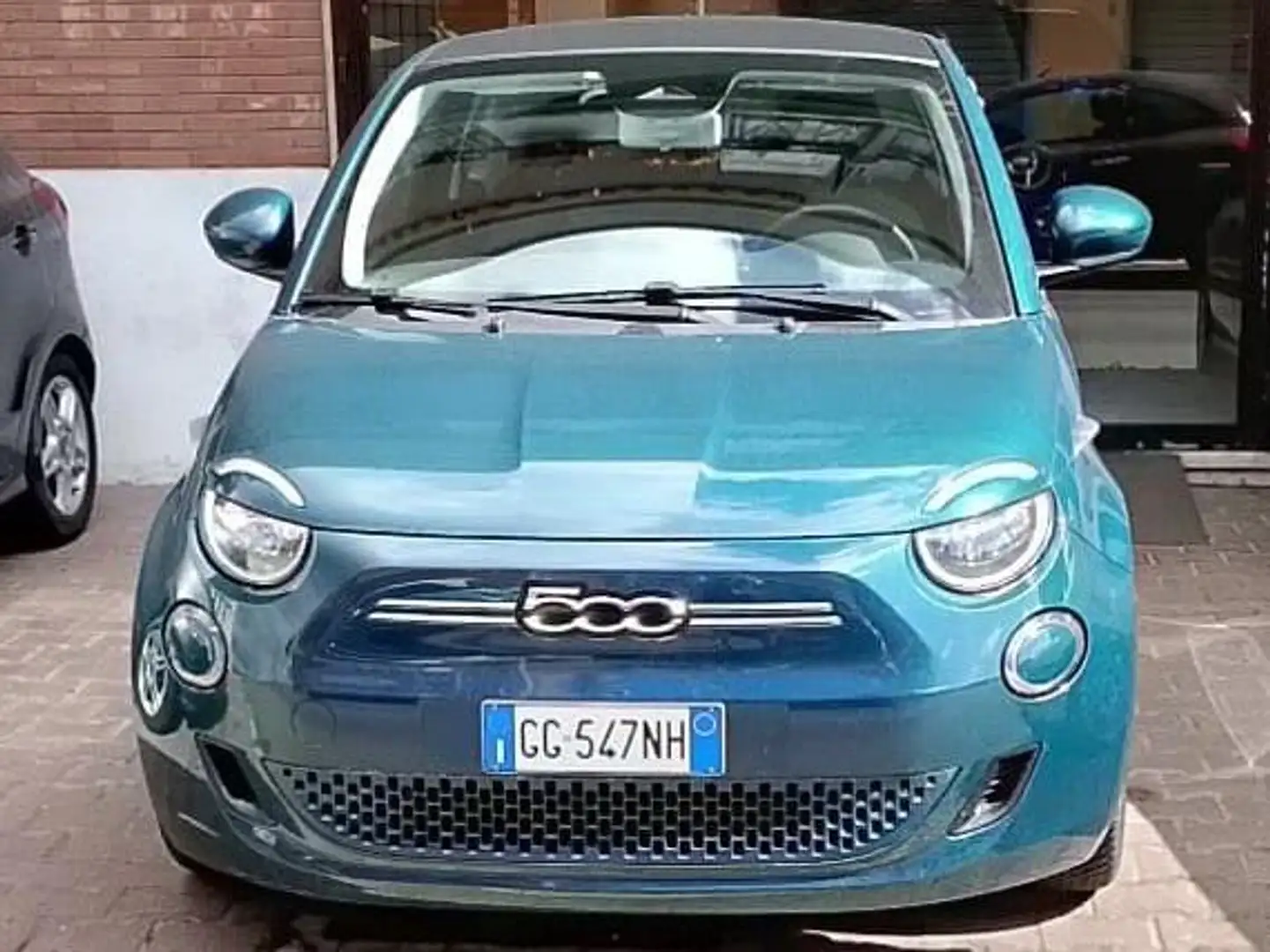 Fiat 500e 500e Cabrio 42 kWh Icon elettirca Verde - 1